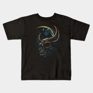 CRESCENT HORN Kids T-Shirt